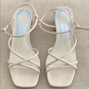 Dolce vita block heel (ivory)